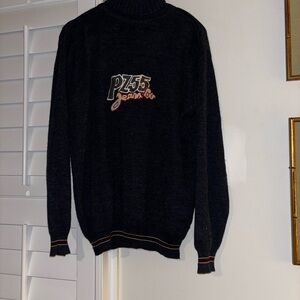 Vintage PZ55 Jean Company Men's Black Sweater
